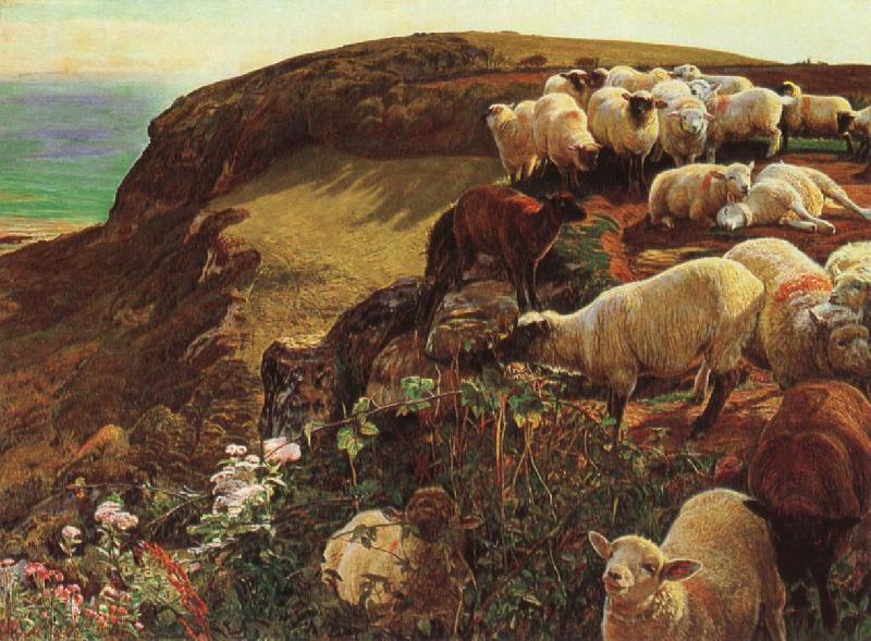 William Holman Hunt Being English coasts